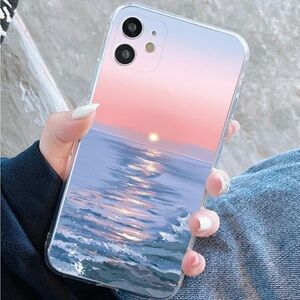 ⚠️Clearance iPhone 15 / Pro / Pro Max Ocean Sunset Phone Case